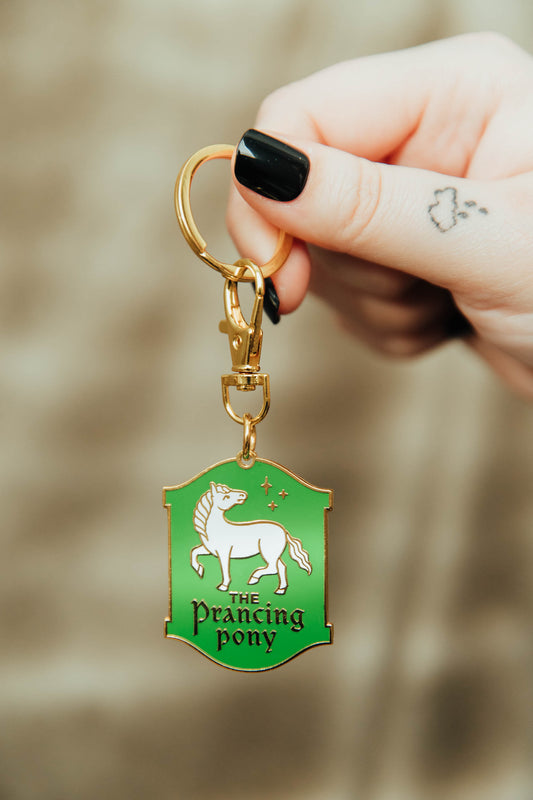 Prancing Pony Keychain